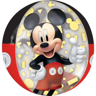 Balloon Foil Orbz 40cm Mickey Mouse Forever