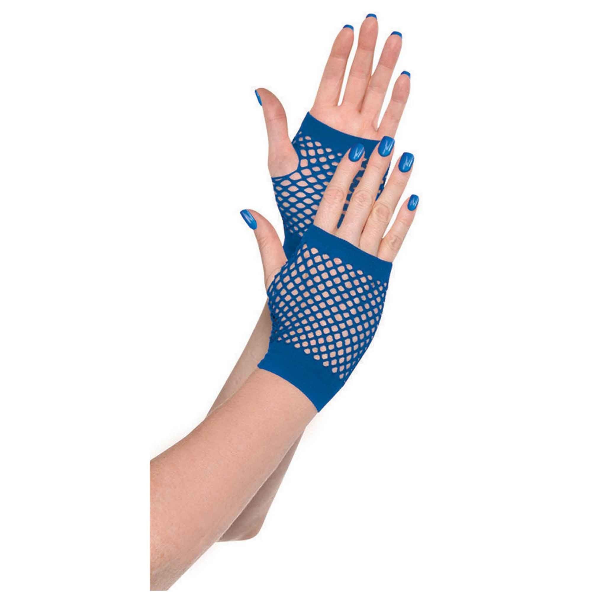 Fishnet Gloves Short - Assorted Colours