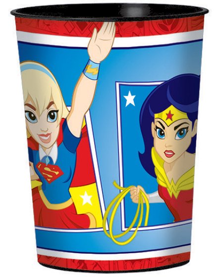 DC Superhero Girls 473ml Favor Cup Hard Plastic Each