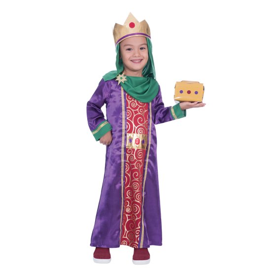 Costume Nativity King Wise Man Child 9-10 Years