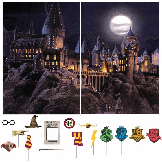 Harry Potter Castle Scene Setter with Photo Props Pk/17