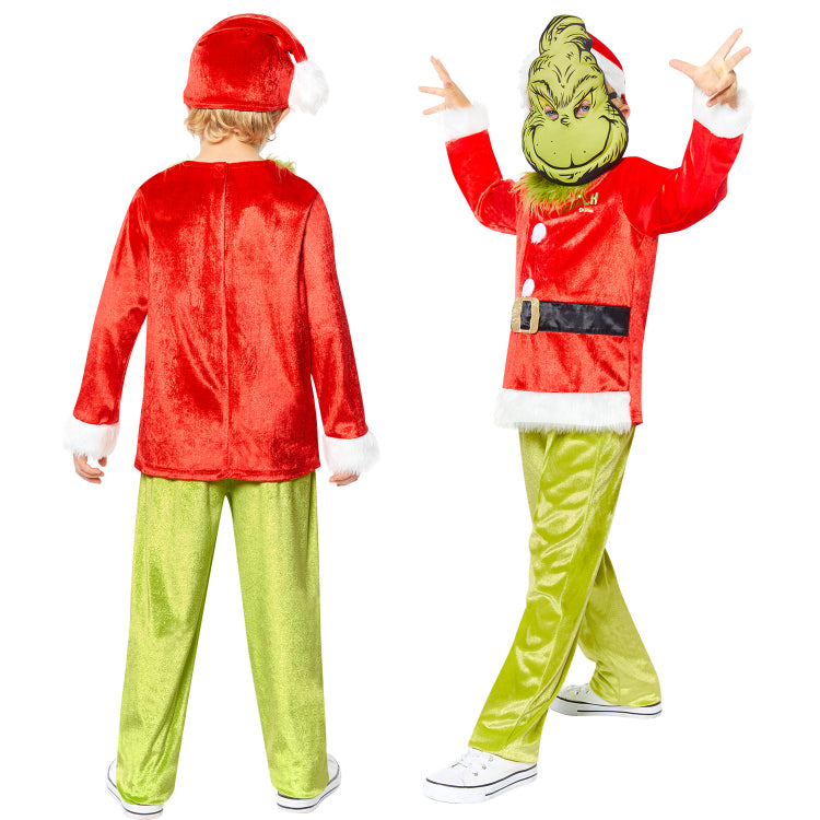 Costume Dr Seuss The Grinch Child