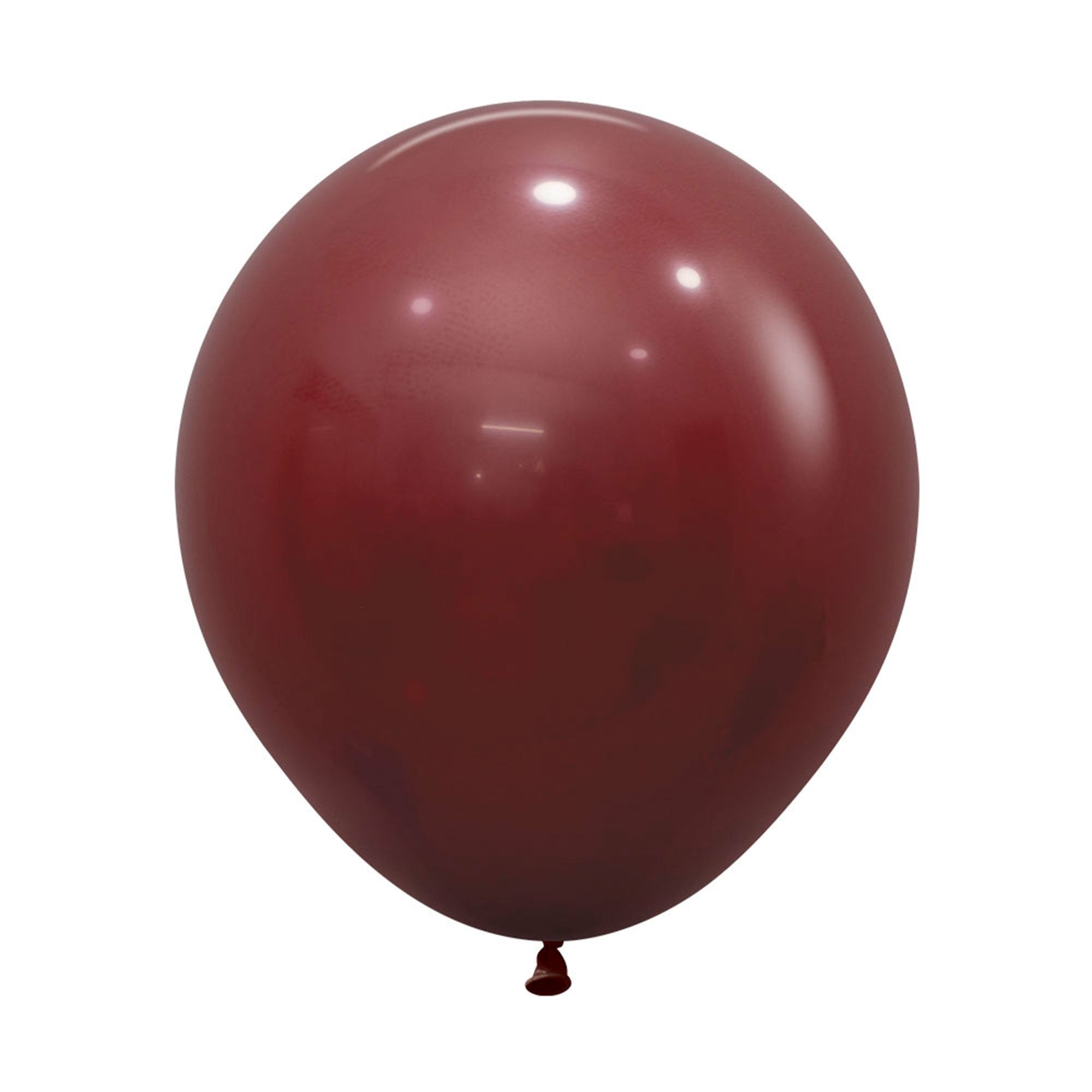 Balloon Latex 45cm Fashion Merlot Pk/6