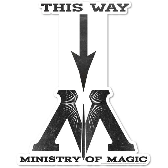 Harry Potter Ministry Of Magic Decal Each