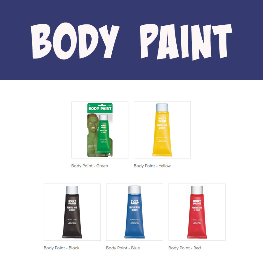 Body Paint - Assorted Colours