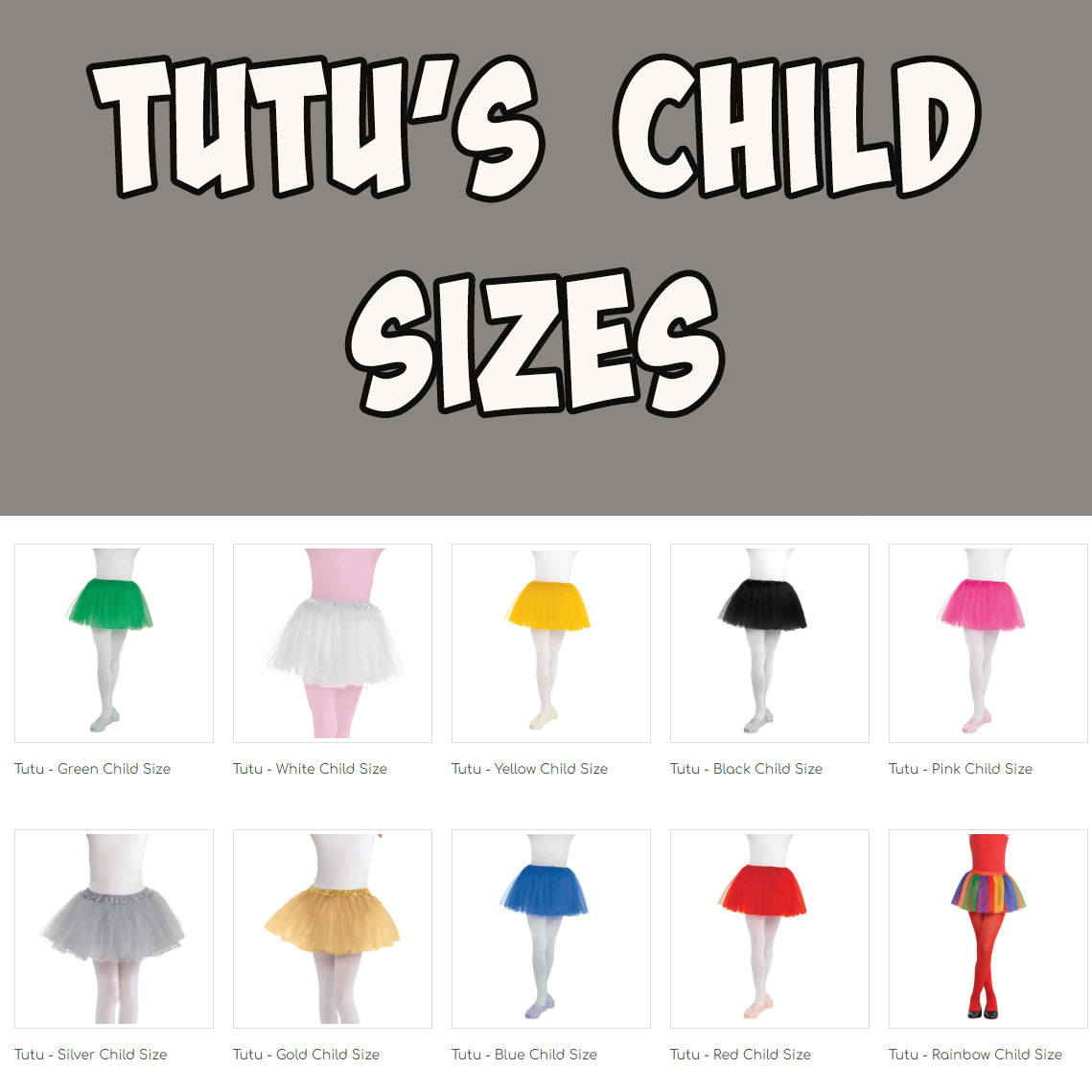 Tutu Child Size