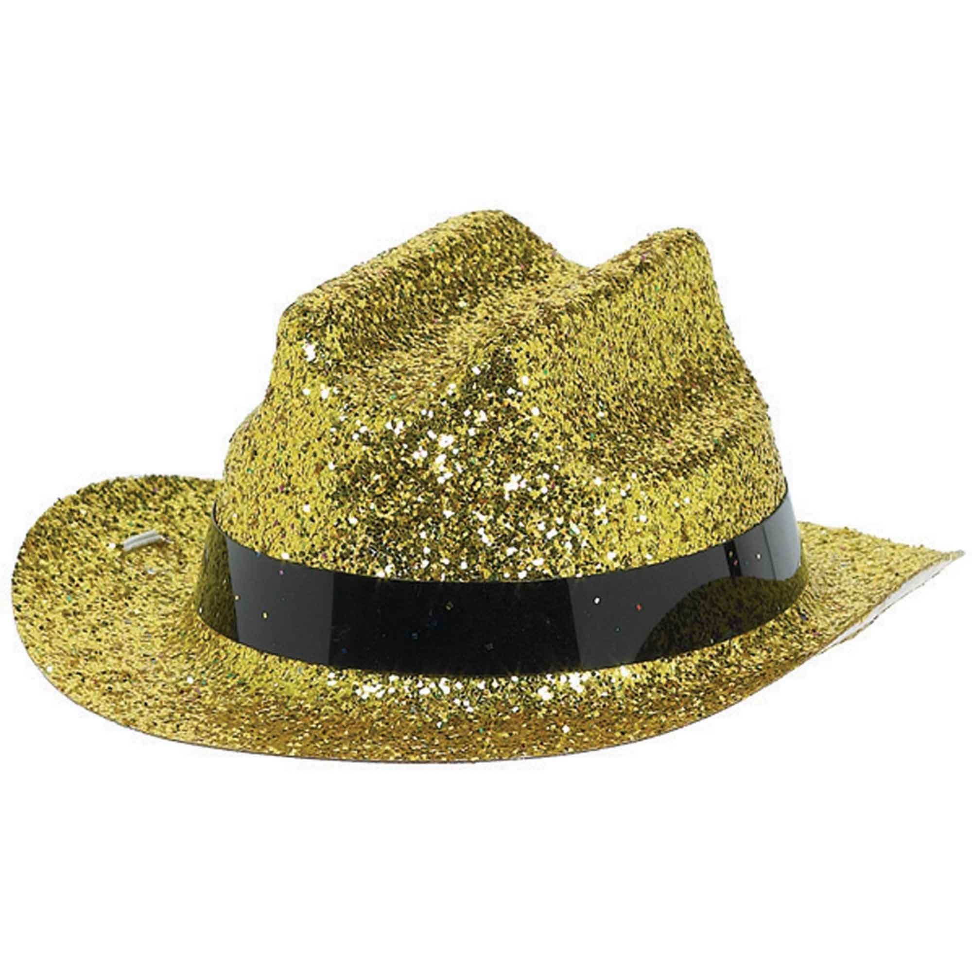 Mini Glitter Cowboy Novelty Hat - Each