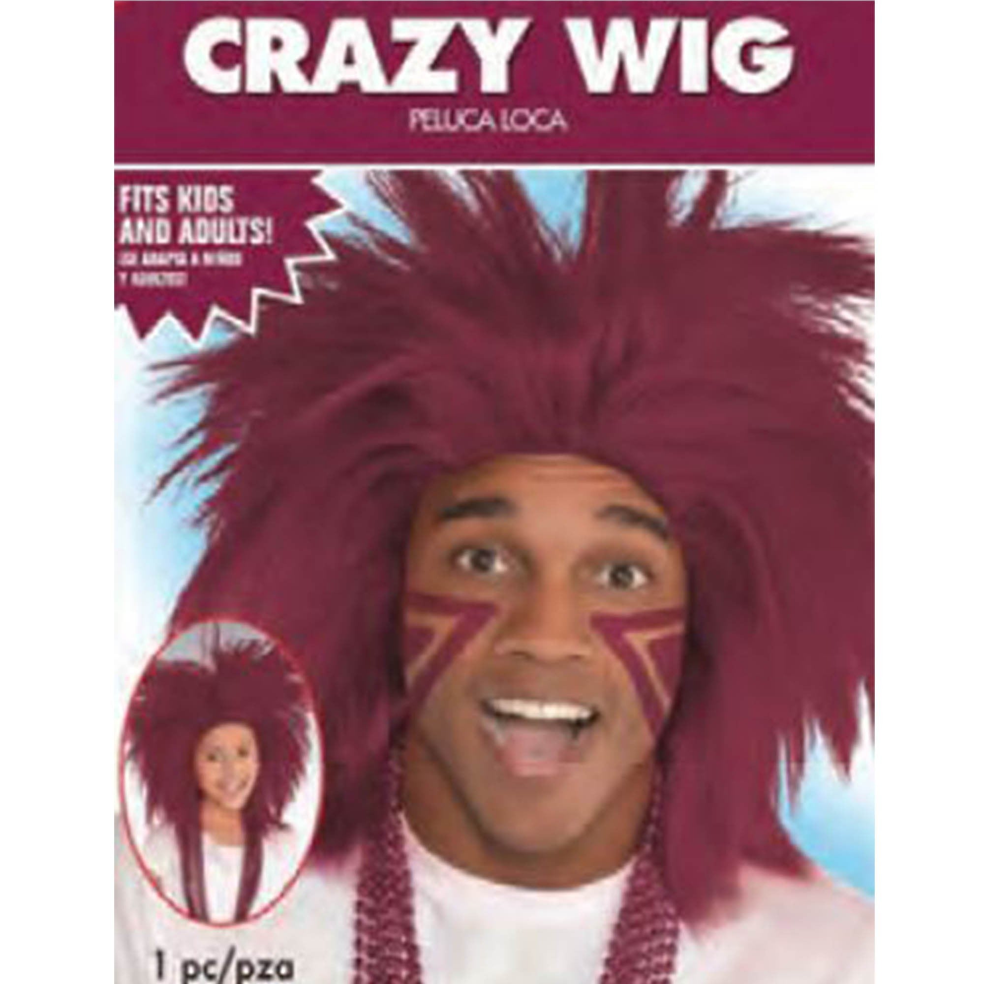 Crazy Wig - Assorted Colours