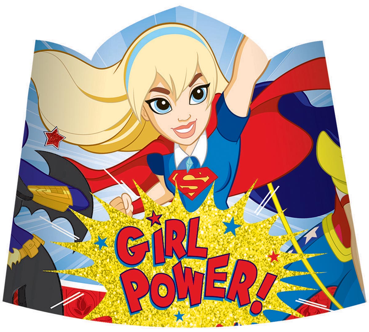 DC Superhero Girls Jumbo Add-An-Age Banner