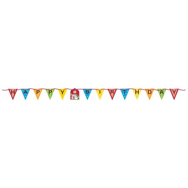Farmhouse Fun Giant Party Banner Personalize It