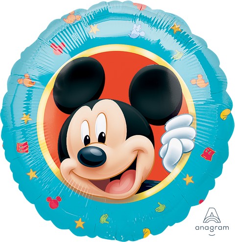 45cm Standard  Mickey Portrait Foil Balloon 