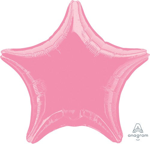 45cm Standard Star XL Metallic Pearl Pastel Pink S15