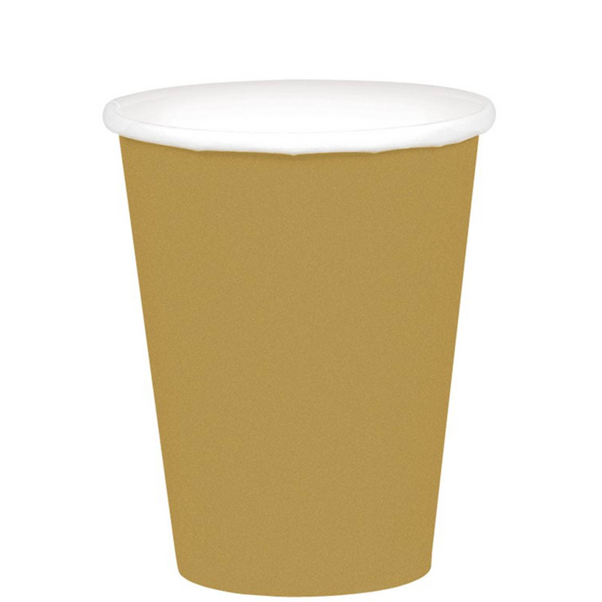 266ml Cups Paper 20 Pack - Frosty White