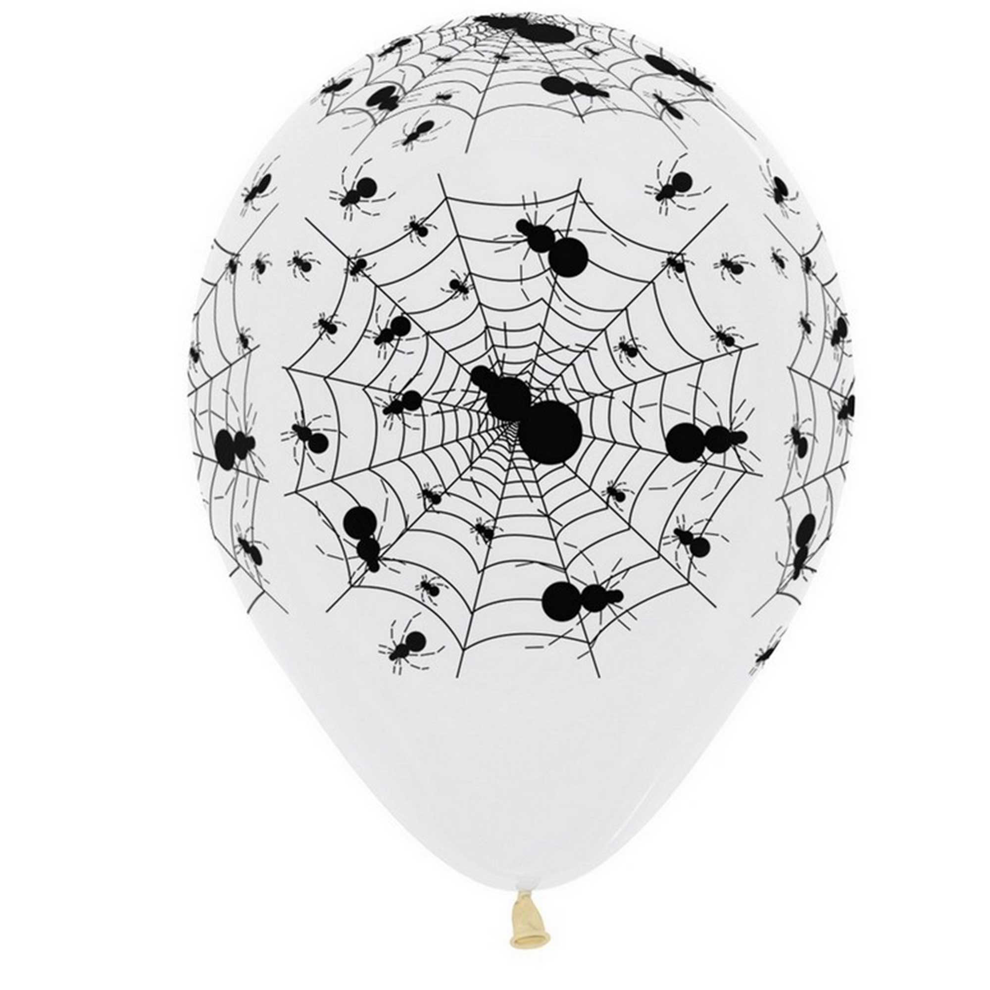Sempertex 30cm Cow Print Animal Black & White Latex Balloons, 12PK