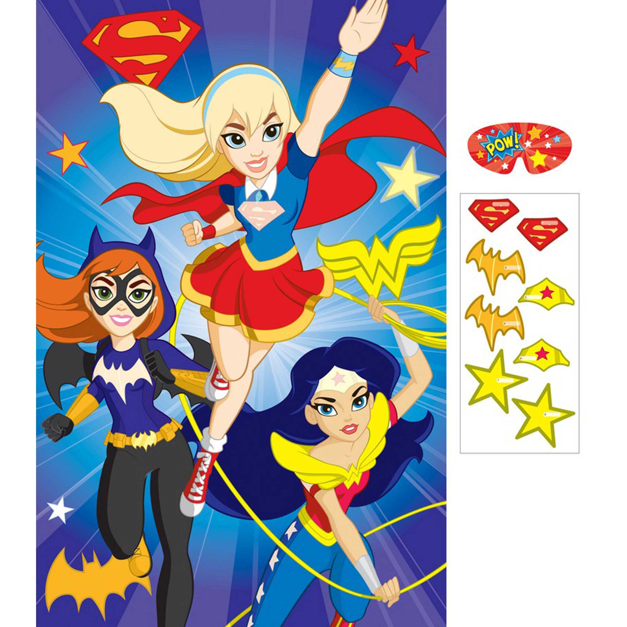 DC Superhero Girls Paper Tiaras Pk/8