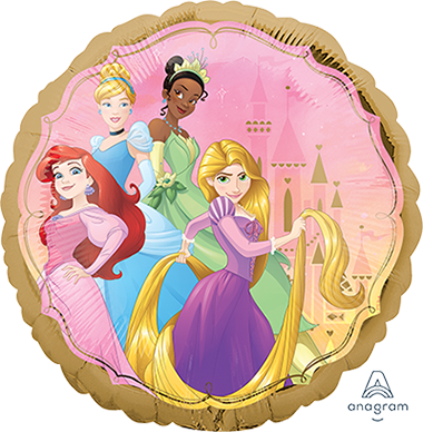 45cm Standard  Disney Once Upon A Time Happy Birthday Foil Balloon 