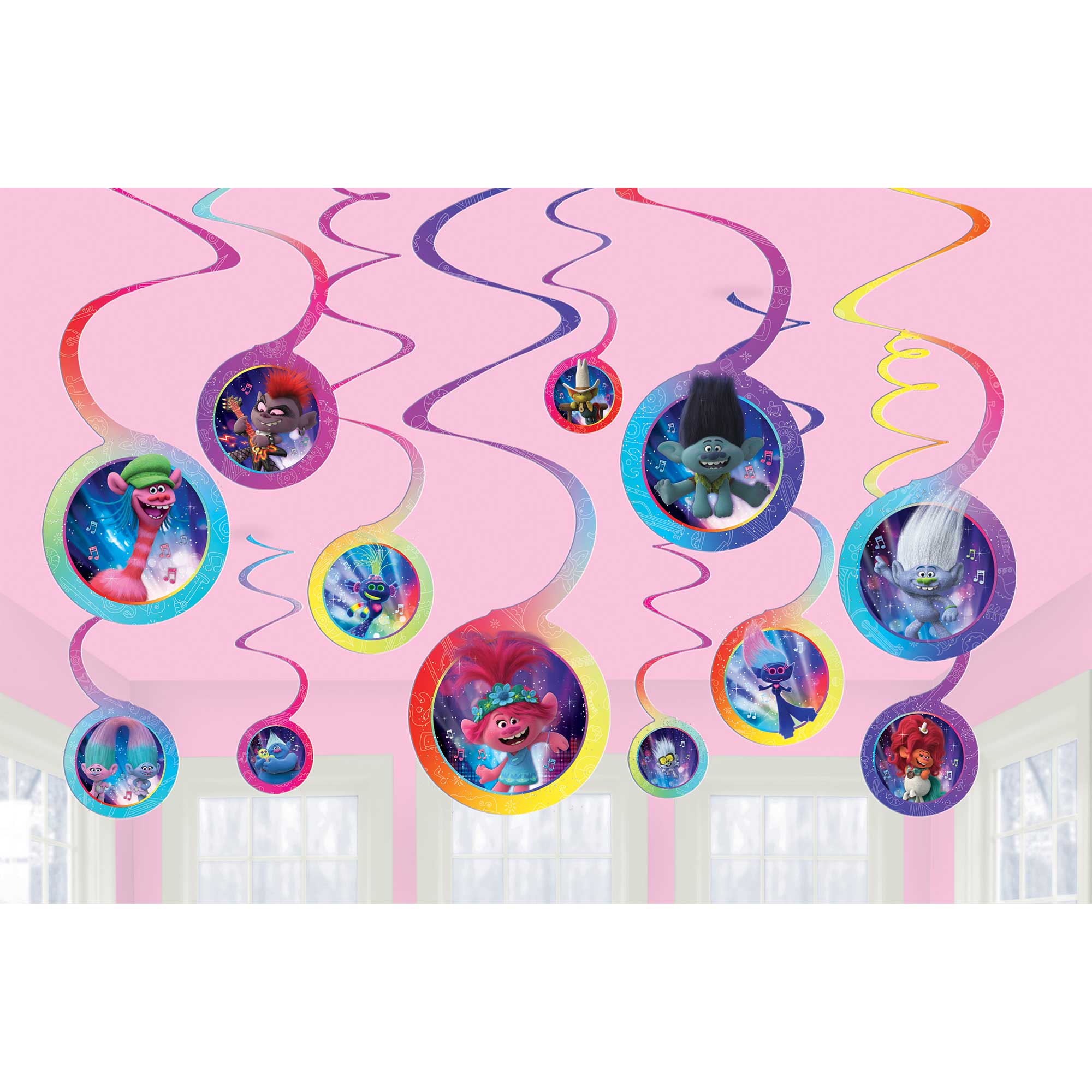Toy Story 4 Spiral Hanging Swirl Decorations Pk/12