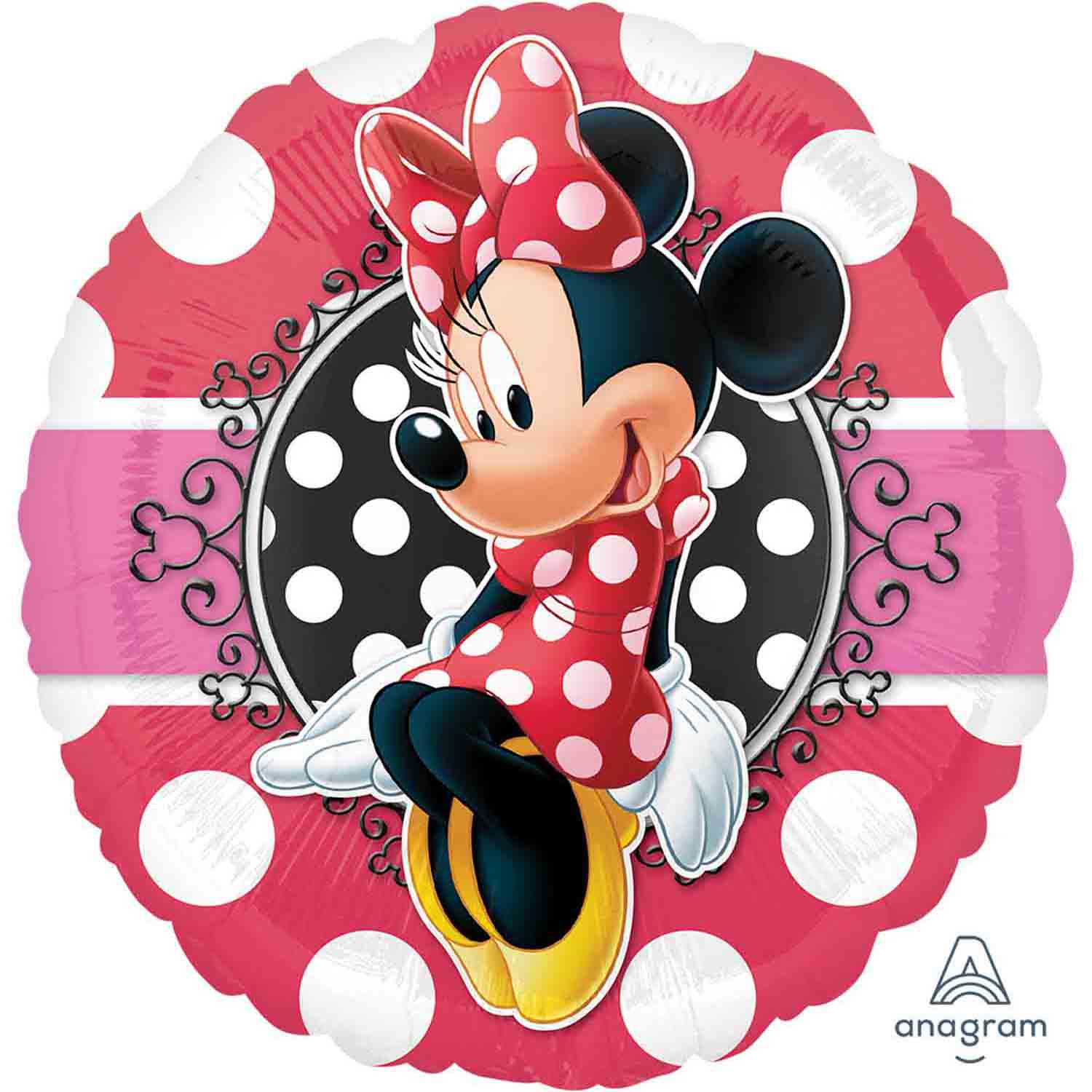45cm Standard  Minnie Mouse Forever Foil Balloon 