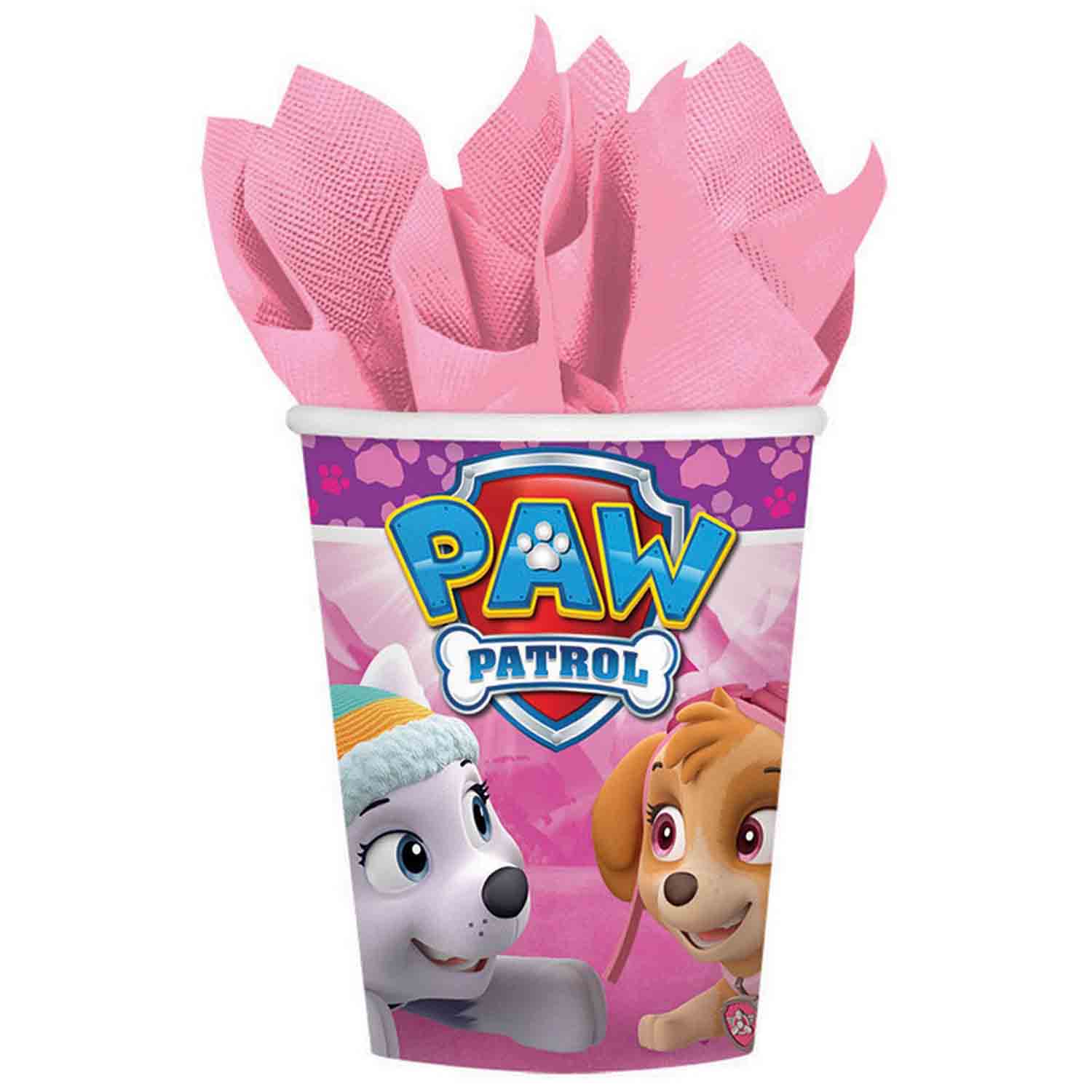 Paw Patrol Adventures 9oz / 266ml Paper Cups Pk/8