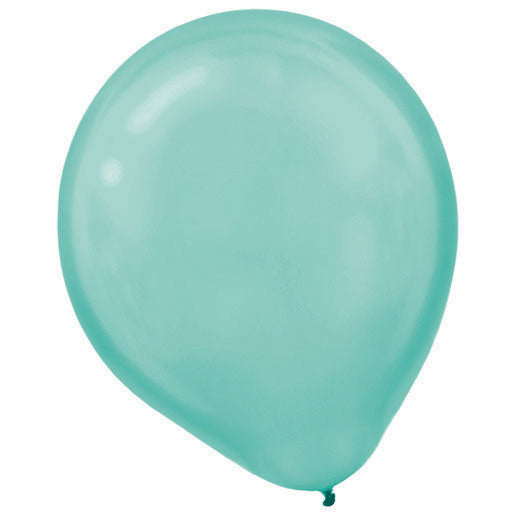 Latex Balloons Pearl 30cm 15CT Festive Green
