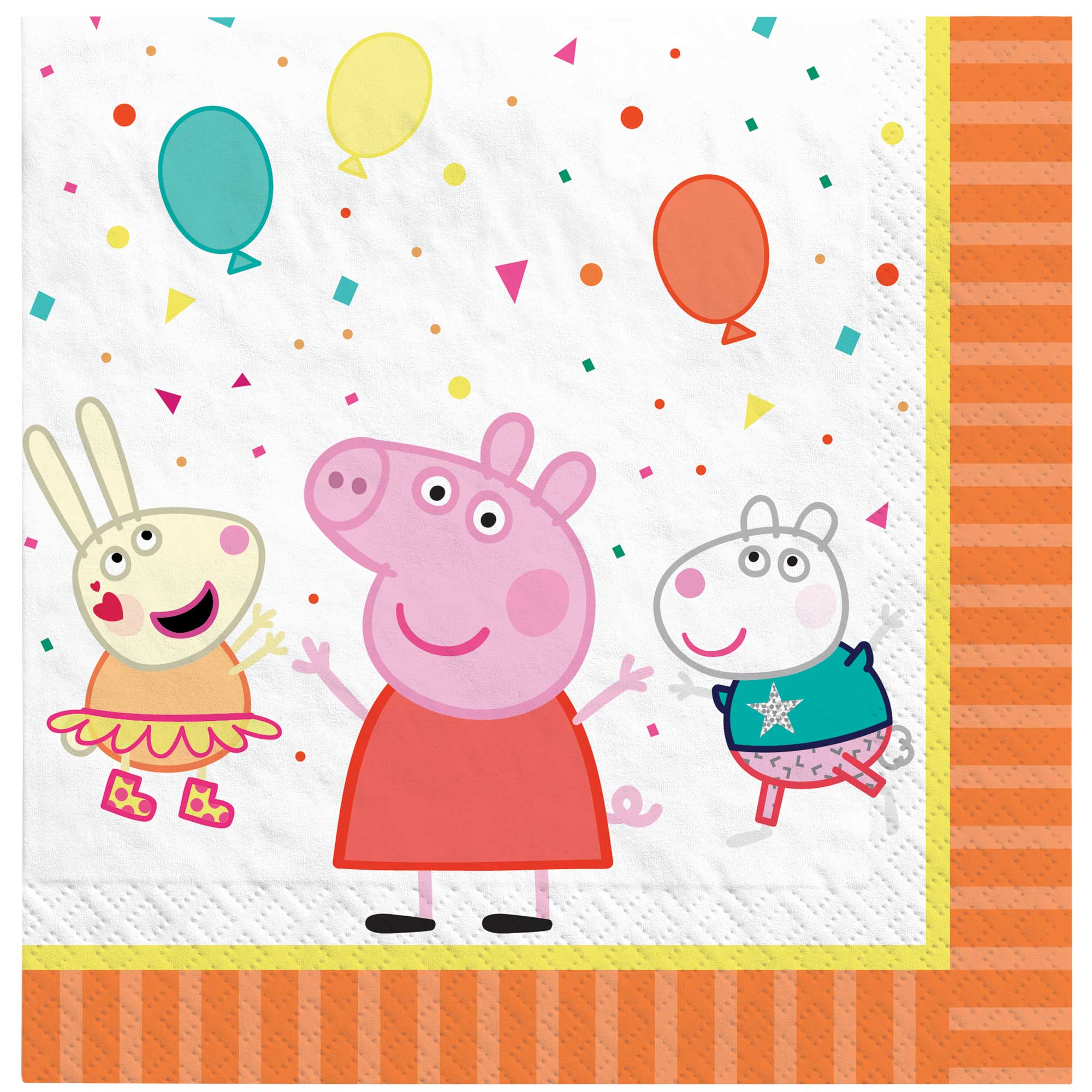 Peppa Pig Confetti Party 7" / 17cm Paper Plates Pk/8