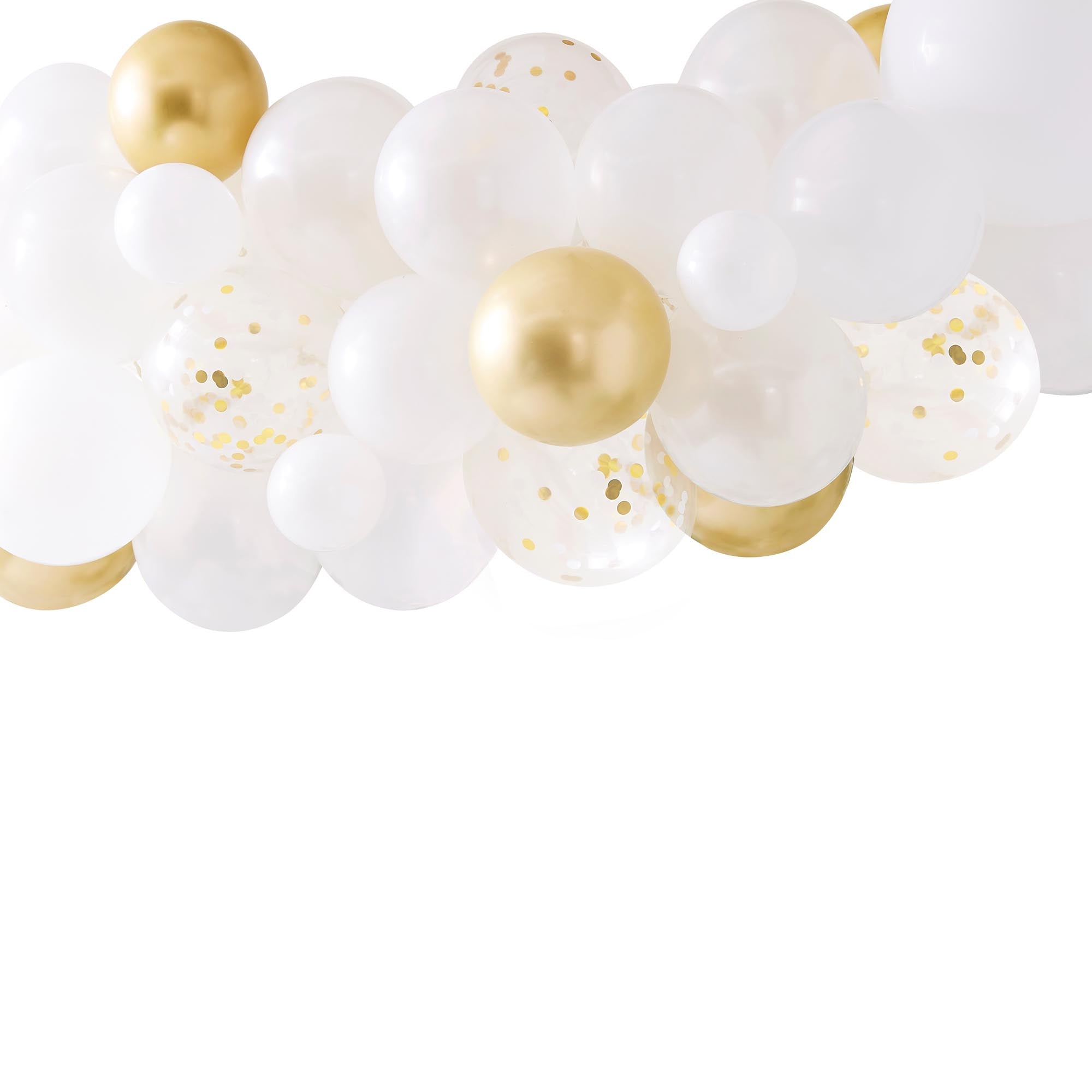 Happy New Year Bubbly Bar Decorating Kit Black, Silver & Gold