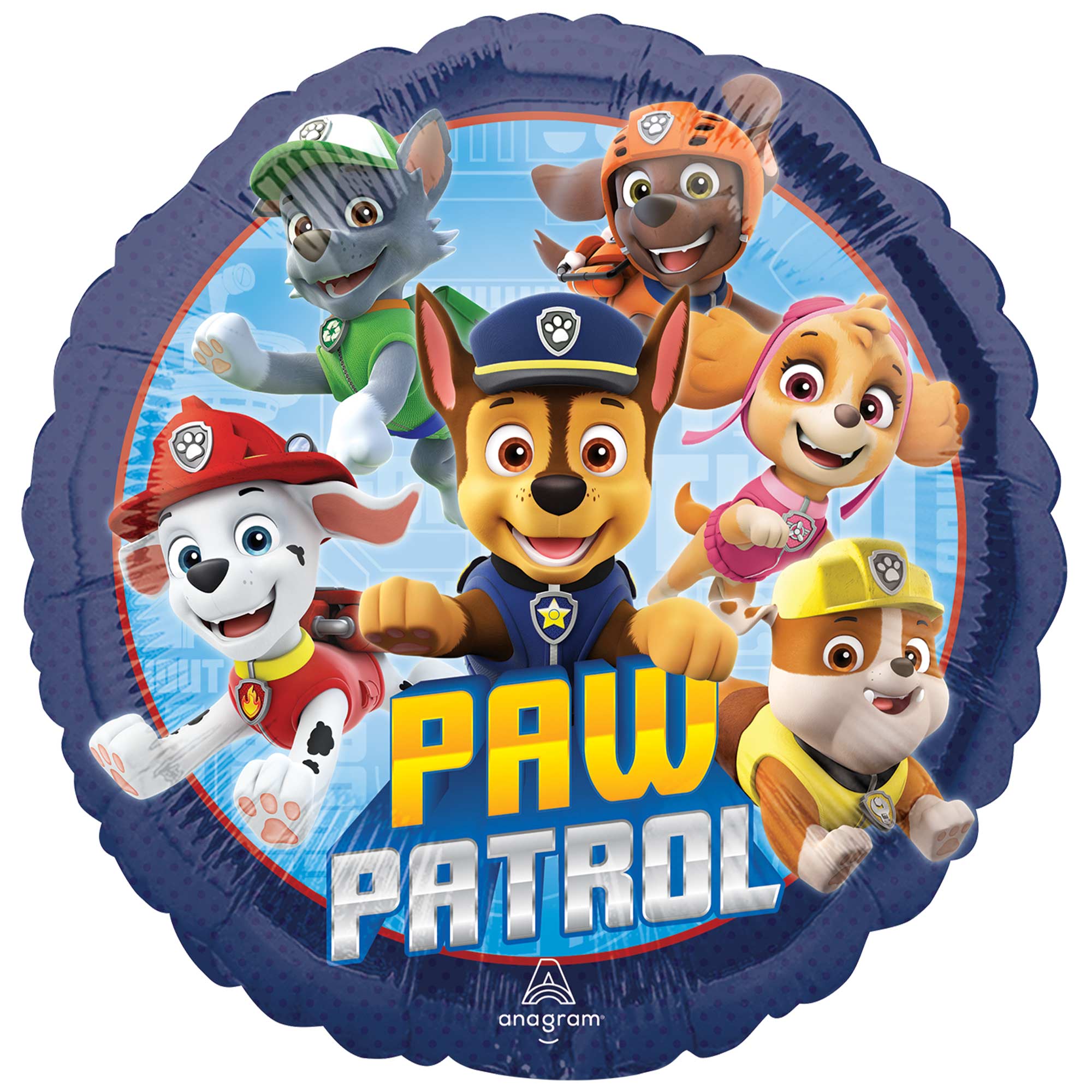 45cm Standard  Paw Patrol Love - Girl Foil Balloon 
