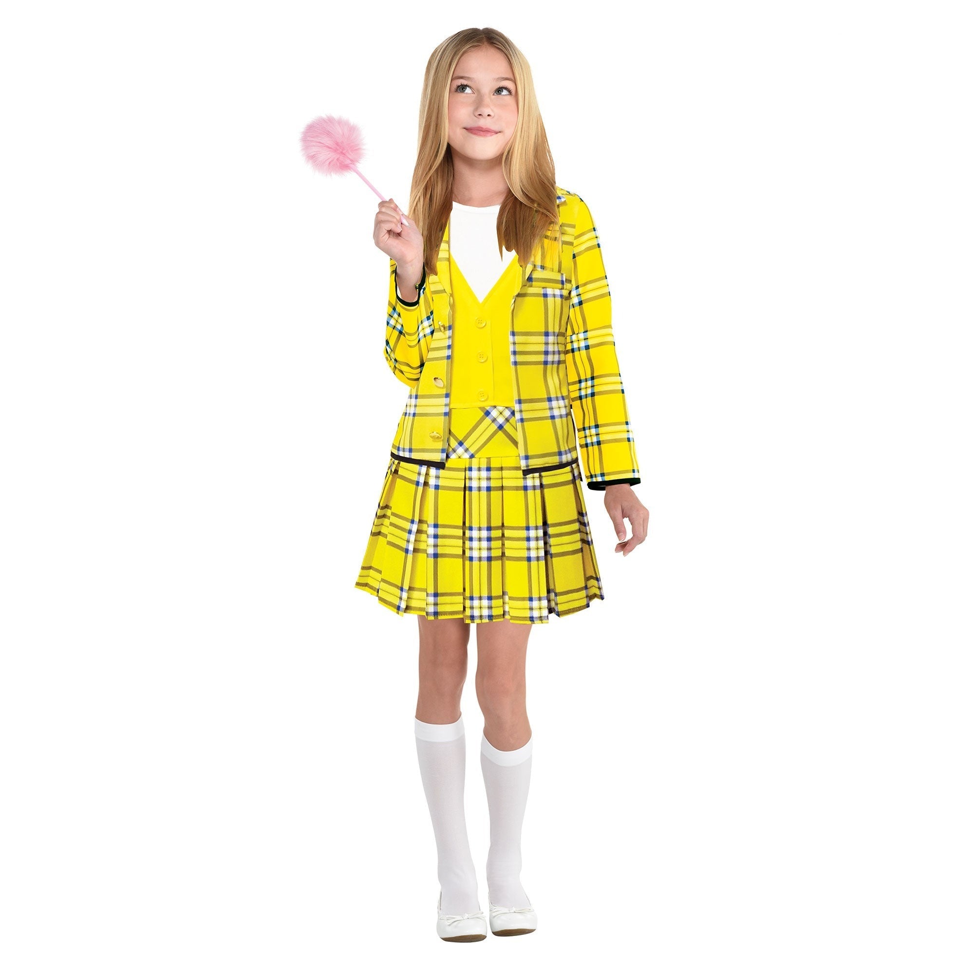 Costume Clueless 10-12 Years Dress with Attached Jacket