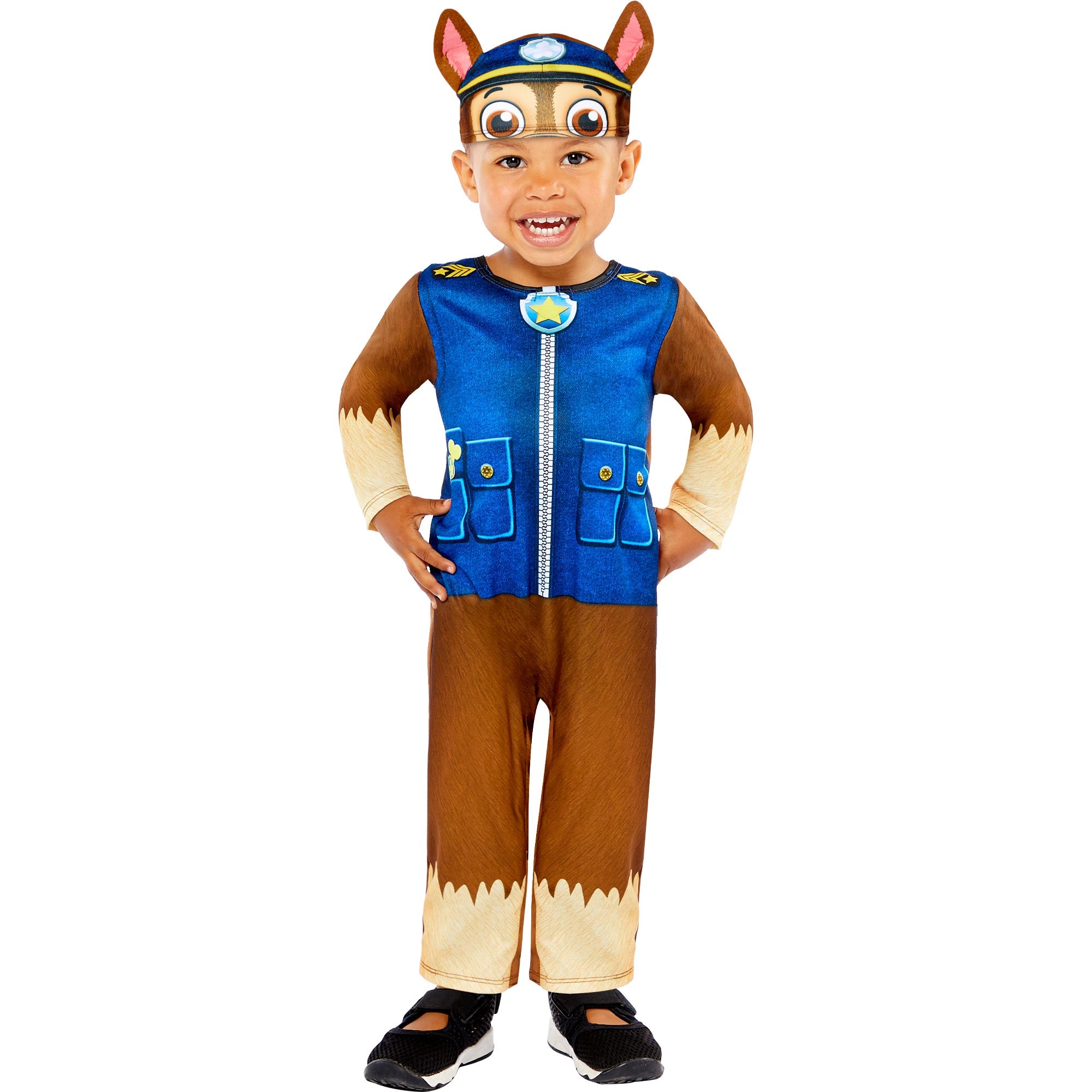Costume Paw Patrol Chase 2-3 Years Jumpsuit & Hat