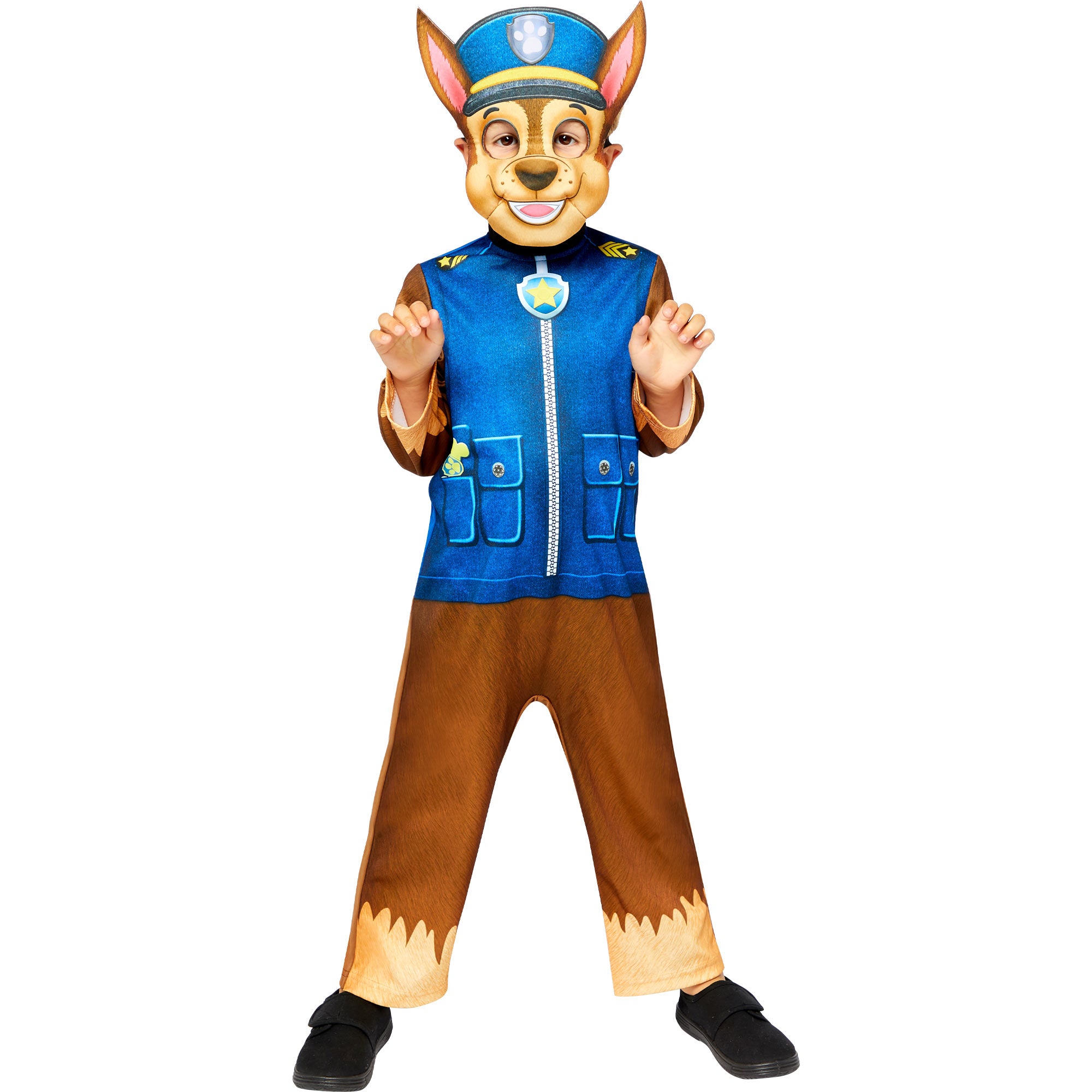 Costume Paw Patrol Chase 4-6 Years Jumpsuit & Hat