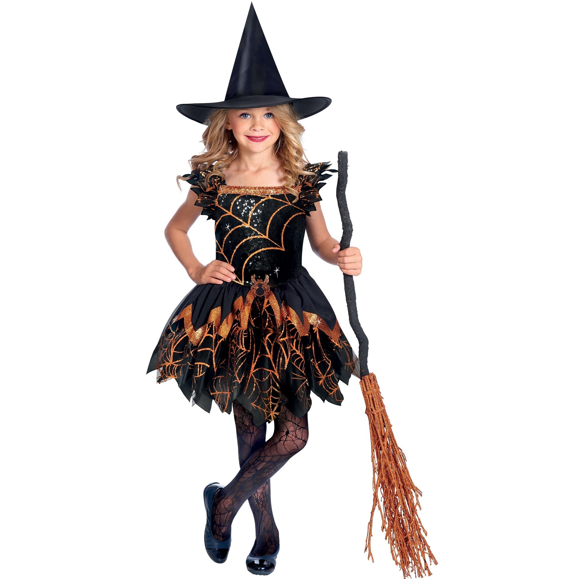 Costume Spooky Spider Witch - Child