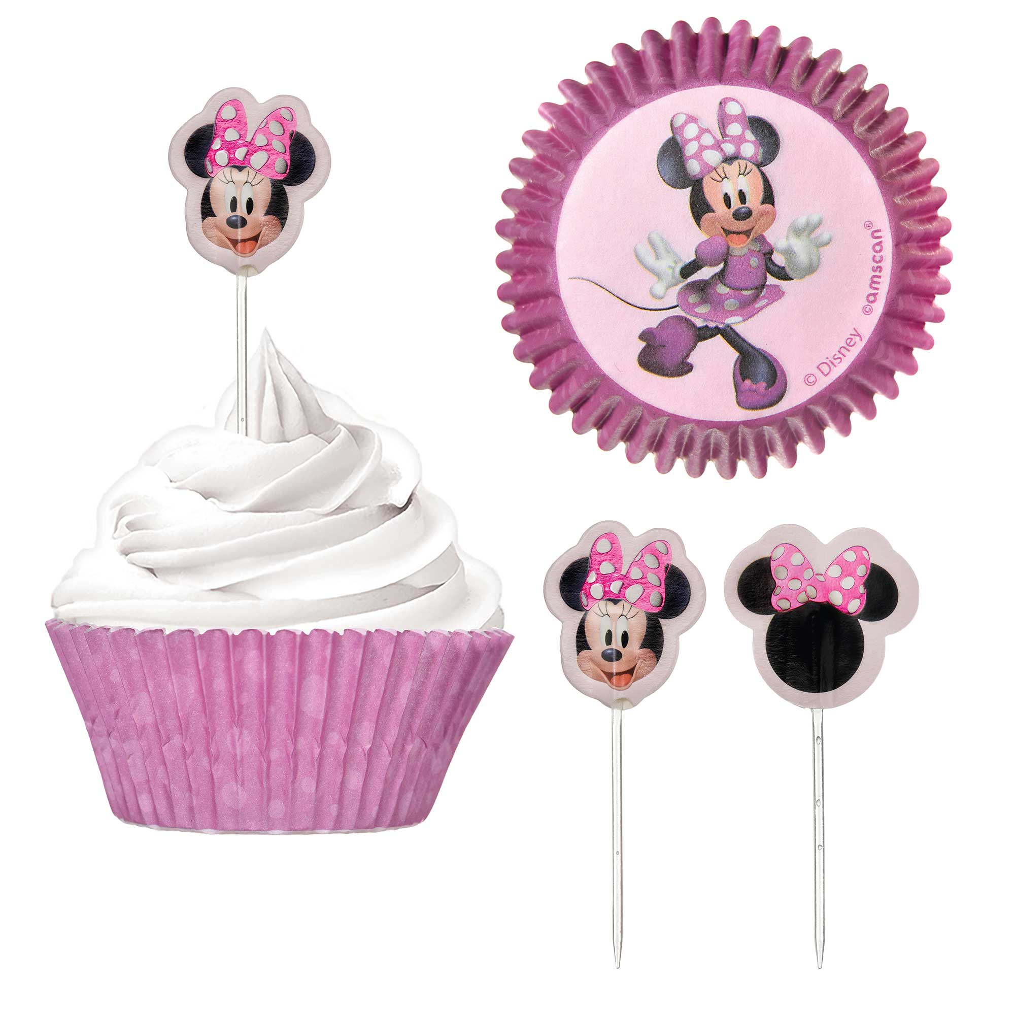 Mickey Mouse Forever Cupcake Cases & Picks Set Pk/48