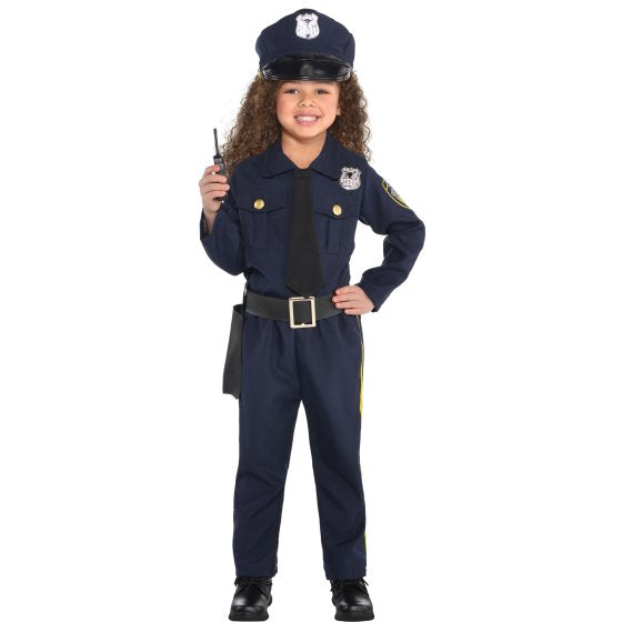 Costume Police Officer - Girls