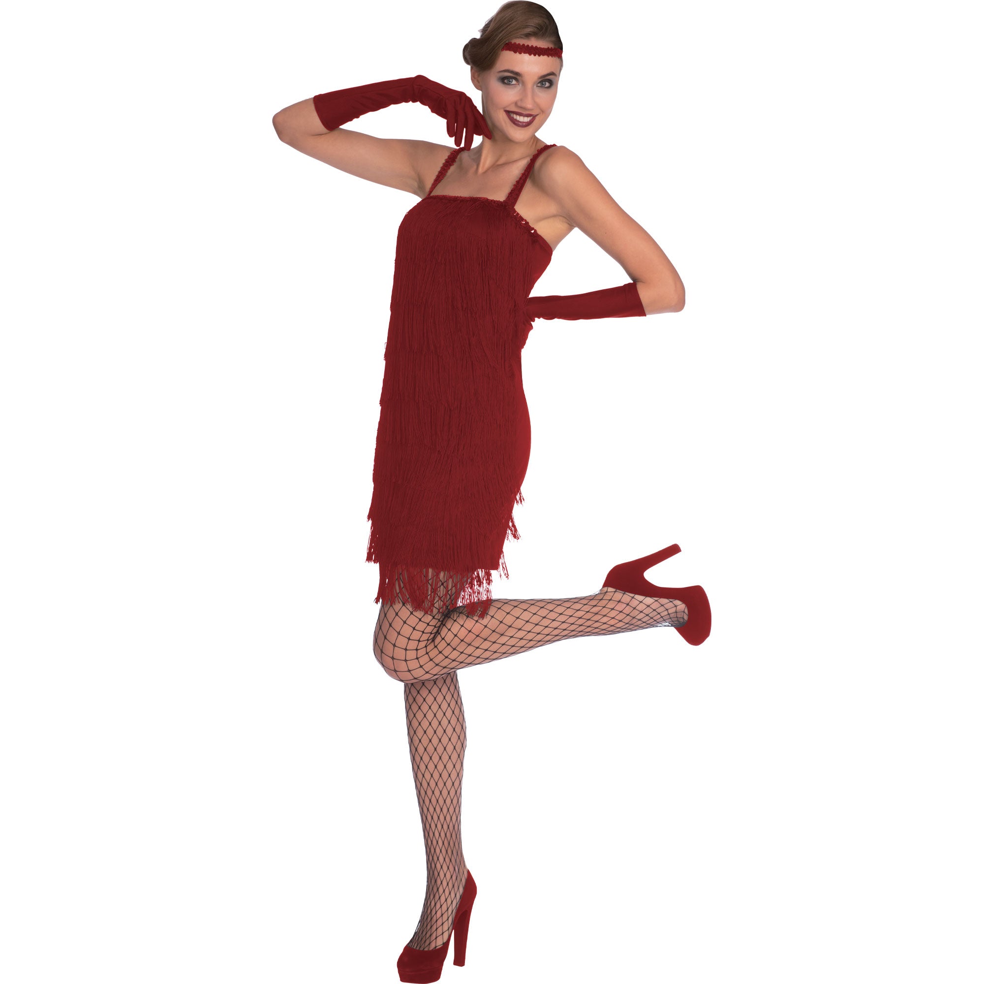 Costume Red Flapper Dress