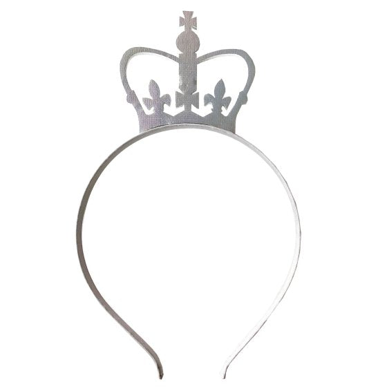 Patriotic Silver Crown Headban