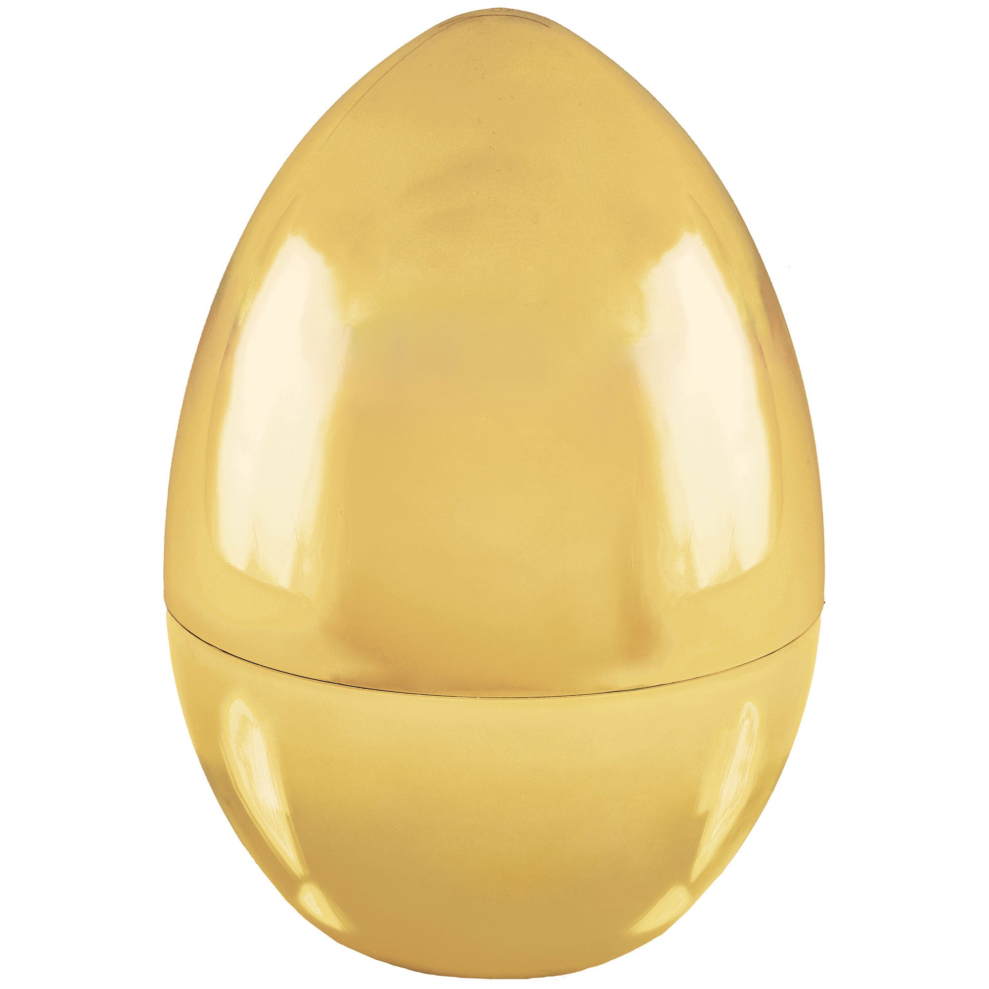 Easter Egg Jumbo Metallic Blue Plastic Fillable Loot Favours